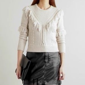 Altuzarra Buckeye Wool/Cashmere fringe sweater